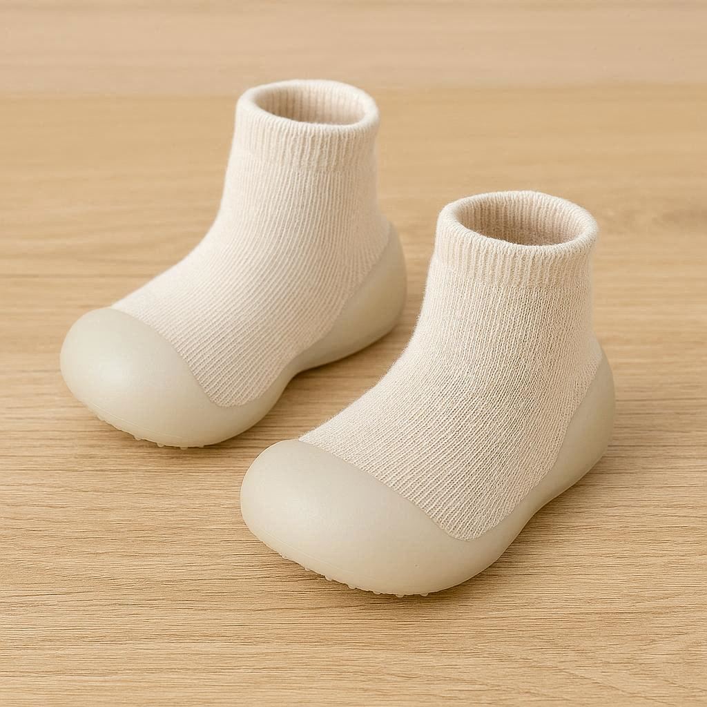 Non-Slip Baby Sock Shoes - Lightweight Indoor Walkers, Pre-Walking Footwear